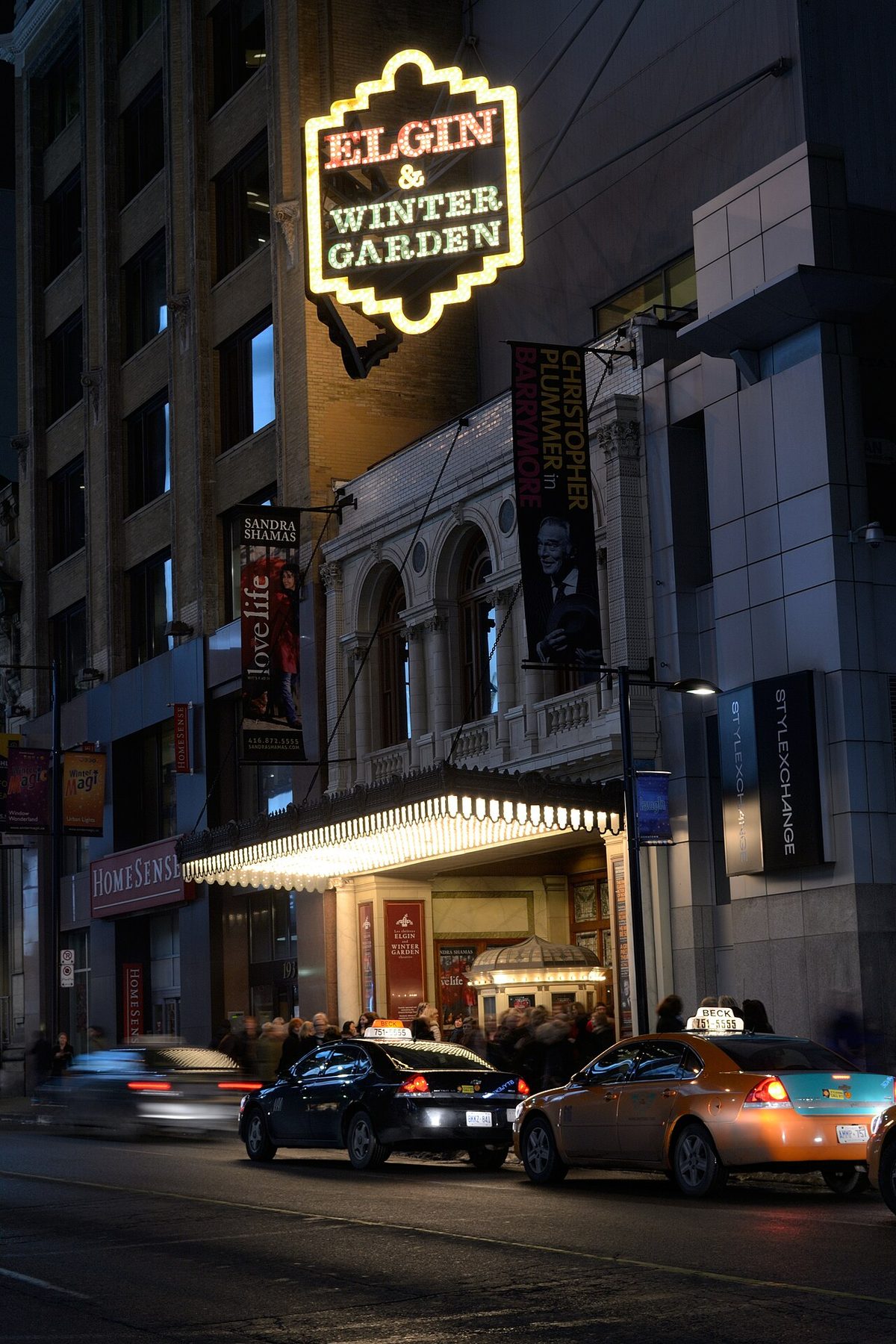 Elgin and Winter Garden Theatres, Downtown